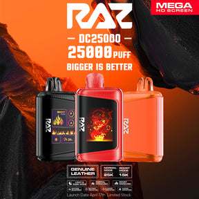 RAZ LTX DC25000 Disposable Device with 25,000 Puffs
