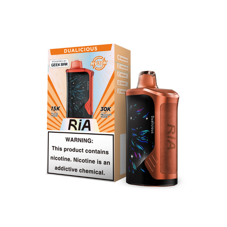 RIA NV30K Puff Powered By GEEK BAR Disposable Device – 30,000 Puffs