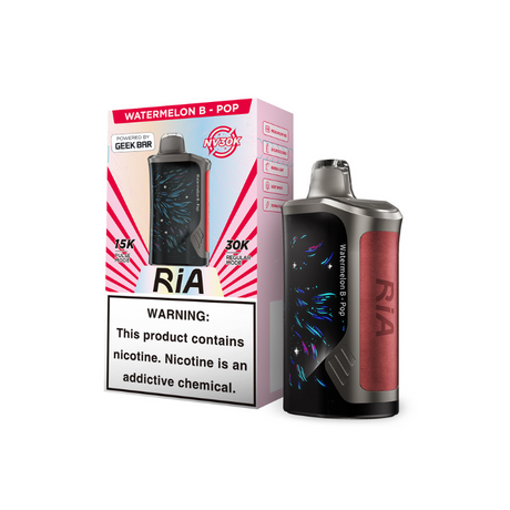 RIA NV30K Puff Powered By GEEK BAR Disposable Device – 30,000 Puffs