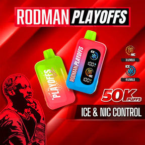 RODMAN PLAYOFFS 50K front view with LED display and control indicators