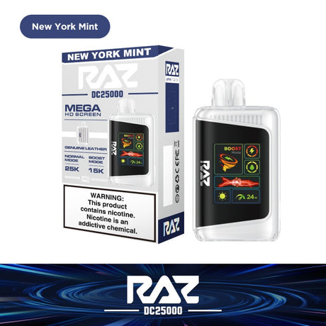 Raz DC25000 25K Puff Rechargeable Disposable Device – 25000 Puffs