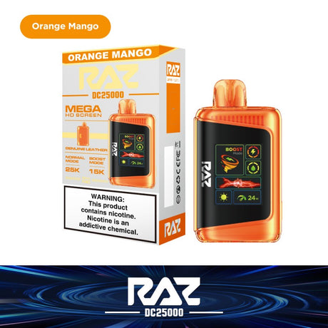 Raz DC25000 25K Puff Rechargeable Disposable Device – 25000 Puffs