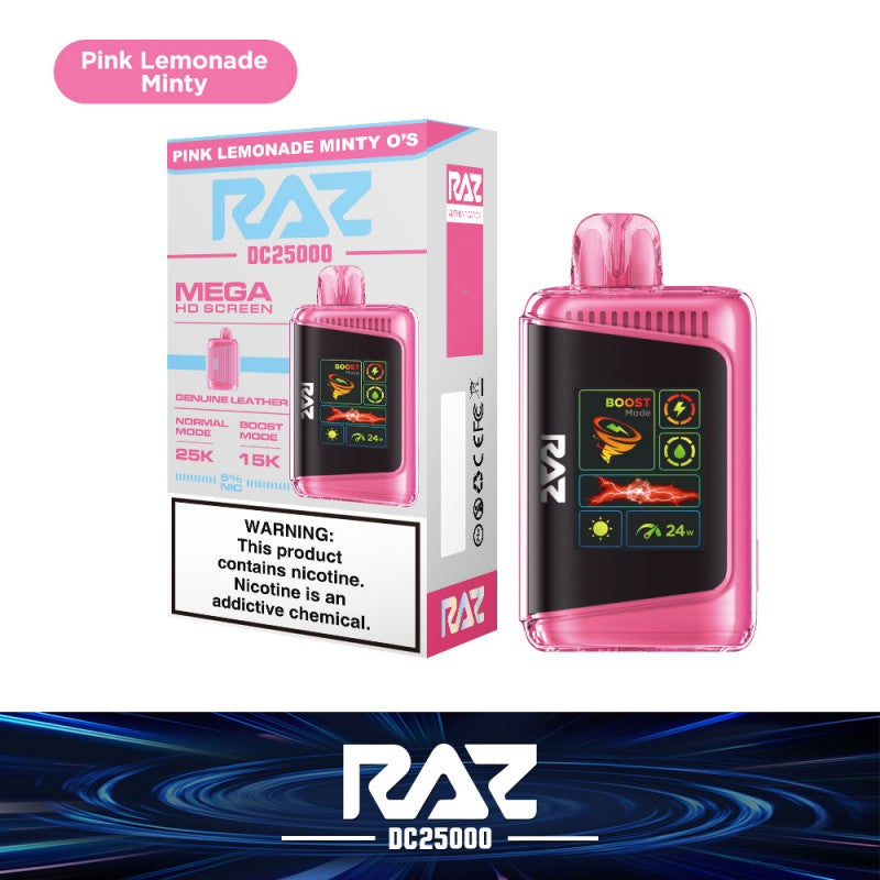 Raz DC25000 25K Puff Rechargeable Disposable Device – 25000 Puffs