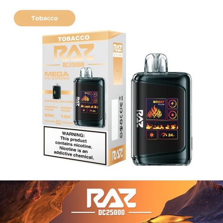 Raz DC25000 25K Puff Rechargeable Disposable Device – 25000 Puffs