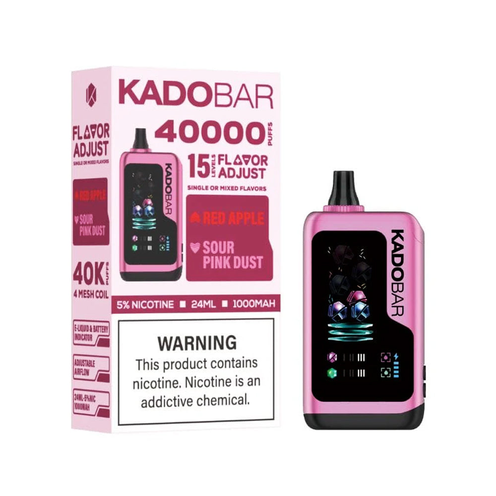 Kado Bar 15-Level Flavor Adjust Disposable 40,000 Puffs | Buy Online VapoRider Kado Bar 15-Level Flavor Adjust Disposable 40,000 Puffs | Buy Online VapoRider