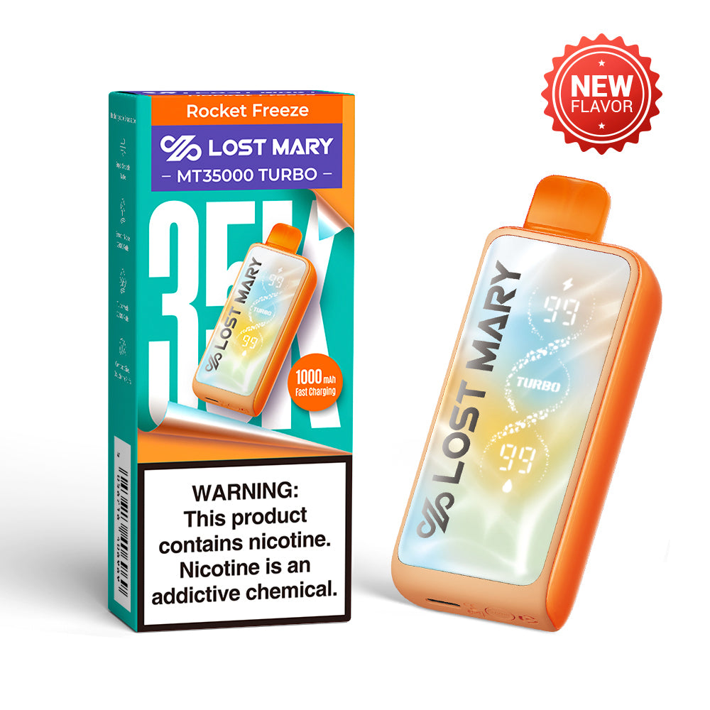 Lost Mary MT35K Turbo – 35,000 Puff Disposable with Smooth Mode