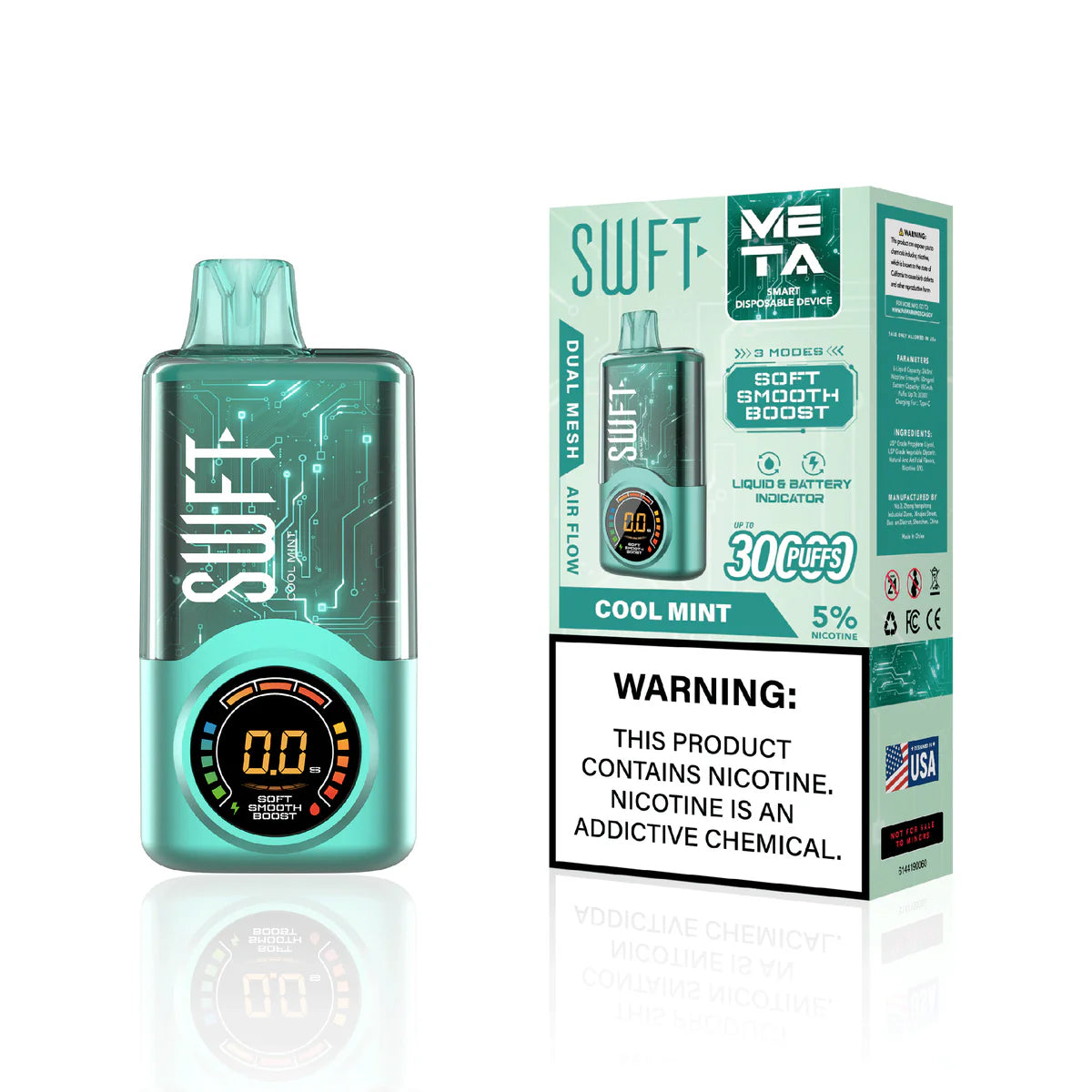 SWFT Meta 30K Rechargeable Disposable Device - 30000 Puffs