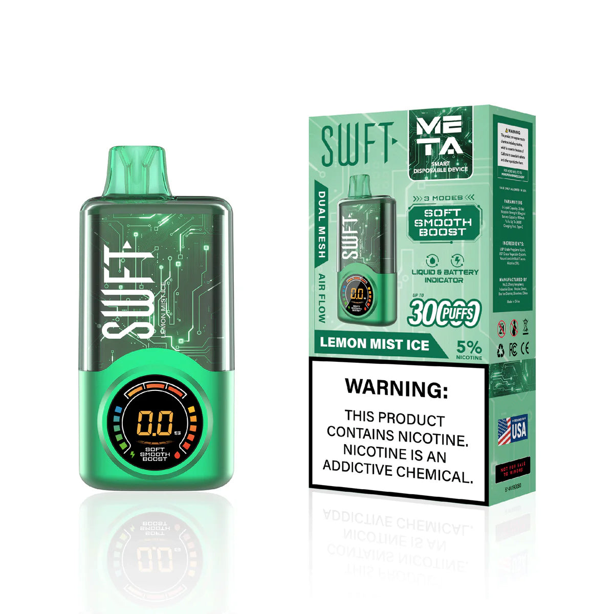 SWFT Meta 30K Rechargeable Disposable Device - 30000 Puffs