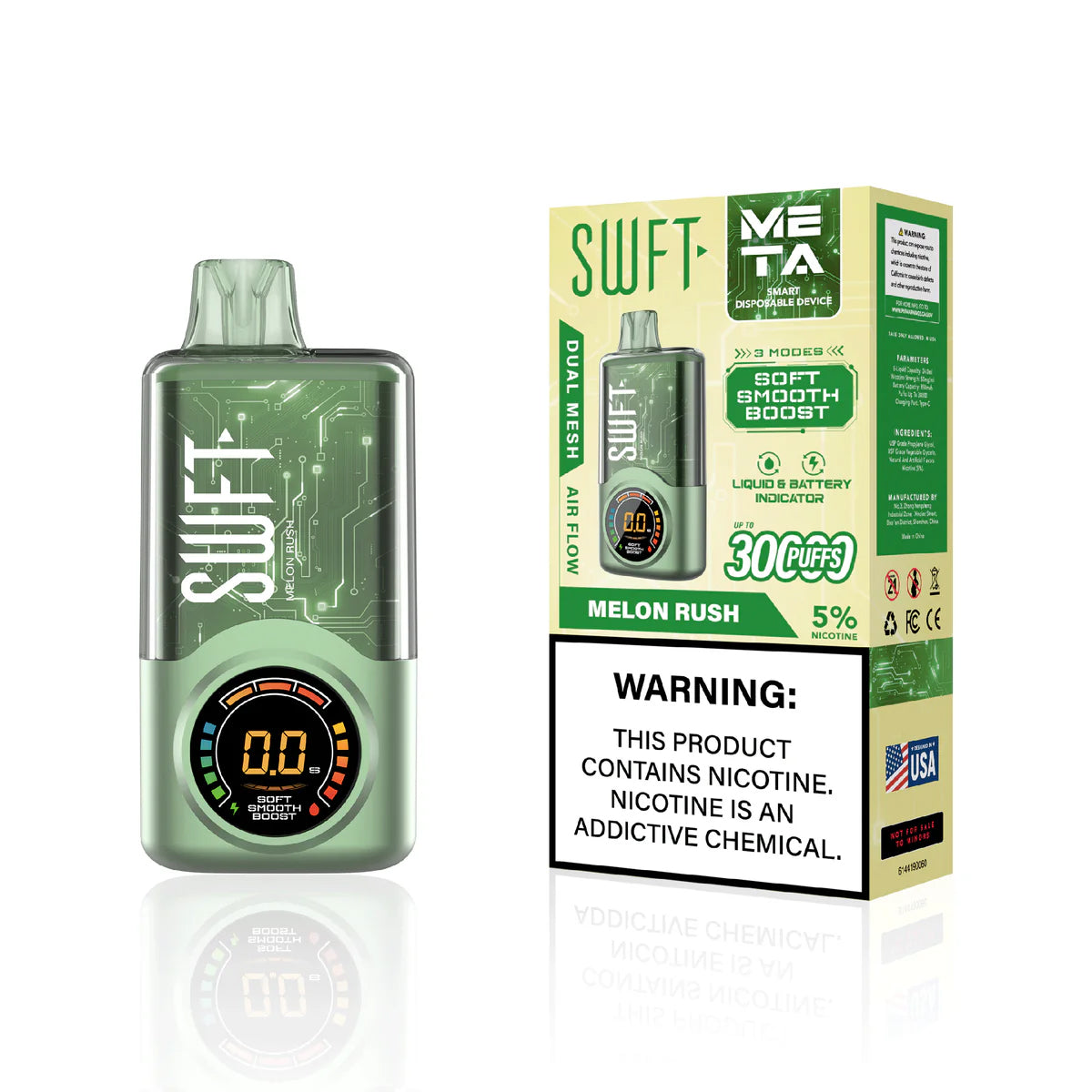 SWFT Meta 30K Rechargeable Disposable Device - 30000 Puffs