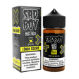 Sadboy Lemon Cookie E-Liquid – 100mL bottle with a zesty lemon jam and buttery cookie flavor.
