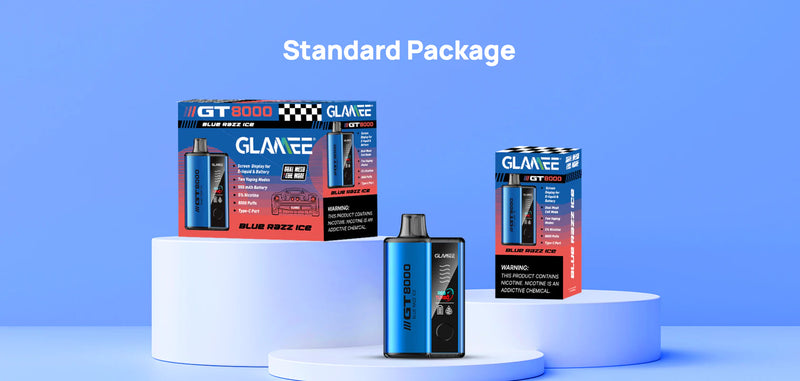 GLAMEE GT8000 Rechargeable Disposable Device – 8000 Puffs