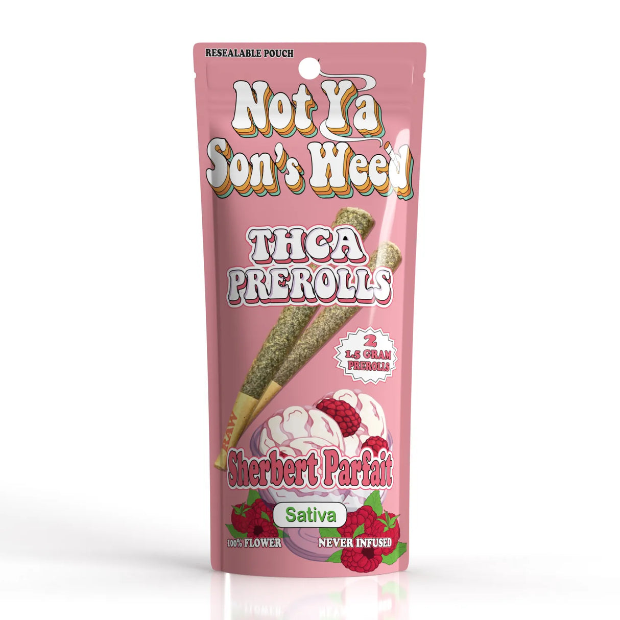 Not Ya Son's Weed 1.5g THCA Pre Rolls - 2 Count