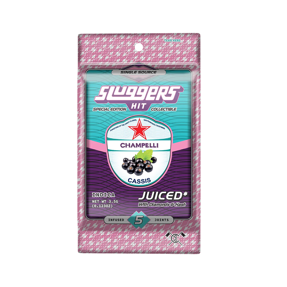 SLuggers Hit “Juiced” THC-A 3.5g Pre Rolls - 5 Count