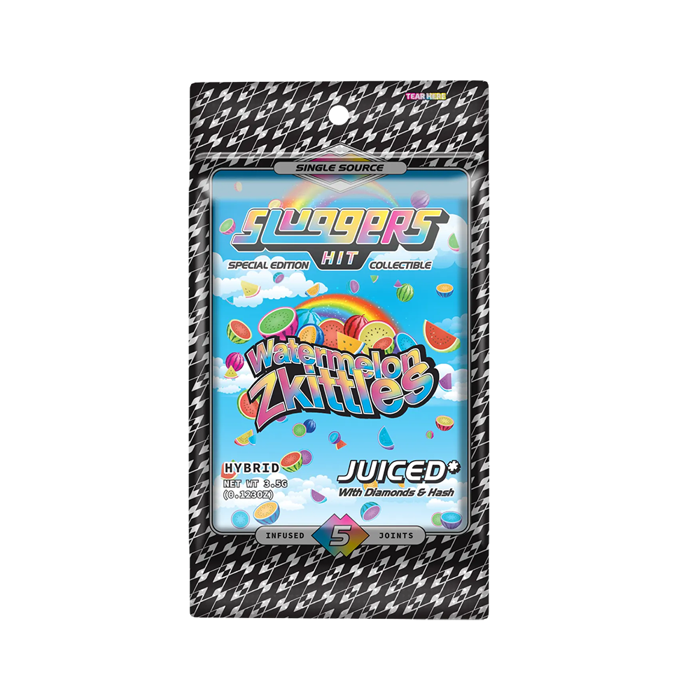 SLuggers Hit “Juiced” THC-A 3.5g Pre Rolls - 5 Count