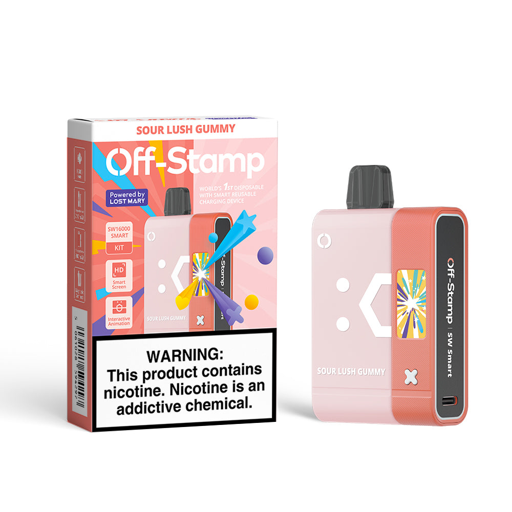 Off-Stamp SW16000 Disposable KIT Powered By LOST MARY – 16000 Puffs