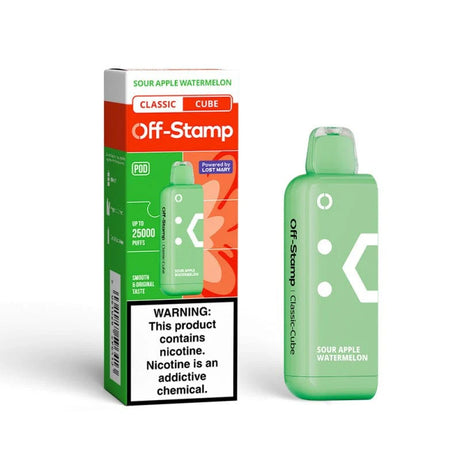 Made in Indonesia | X-CUBE Classic Cube 25K Disposable POD – 25000 Puffs