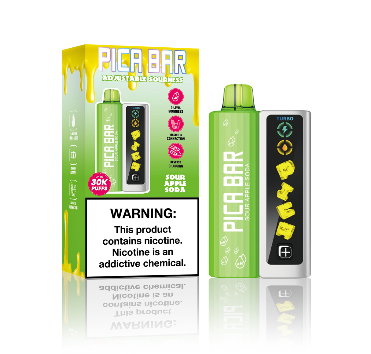 Assembled in USA | PICA BAR "TUNING" 30K Disposable KIT - 30,000 Puffs