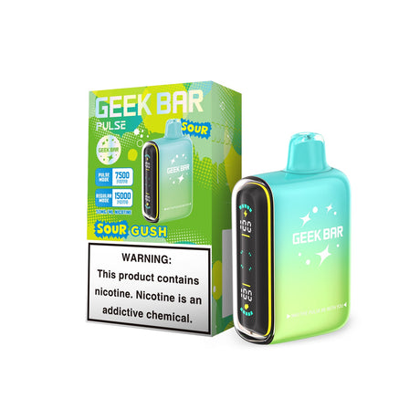 Geek Bar Pulse 15K Sour Edition Disposable Device – 15000 Puffs