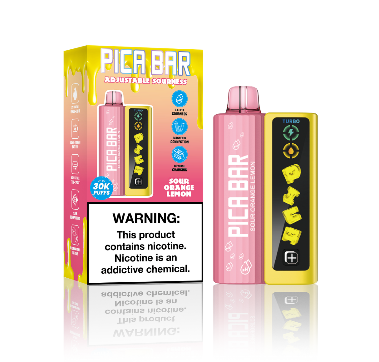 Assembled in USA | PICA BAR "TUNING" 30K Disposable KIT - 30,000 Puffs
