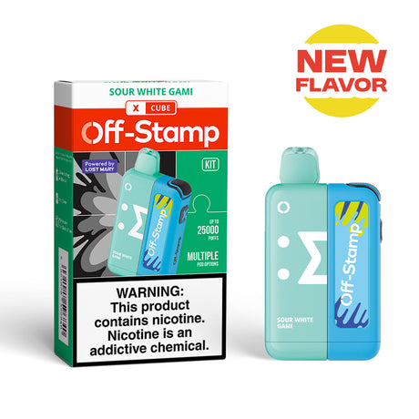 Off-Stamp X-CUBE 25K Disposable KIT Powered By LOST MARY – 25000 Puffs