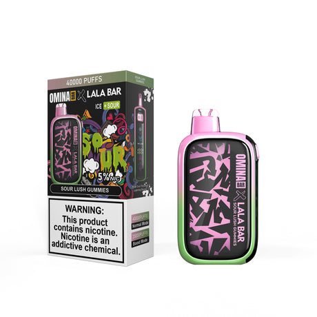 OMINA BAR x LALA BAR 40K Puff Disposable Device - 40000 Puffs
