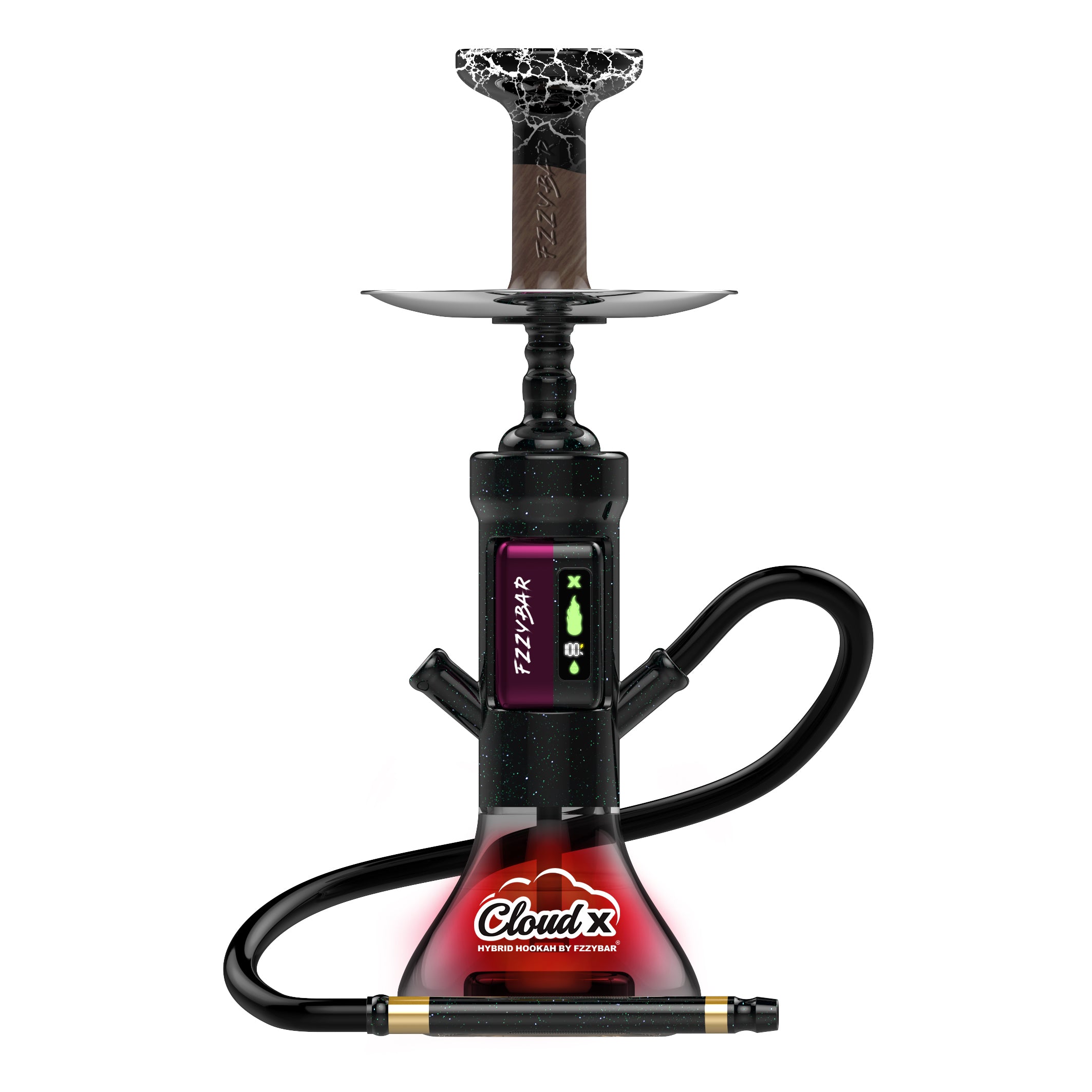 Cloud X Hybrid Hookah by FZZYBAR | Portable & Innovative Design