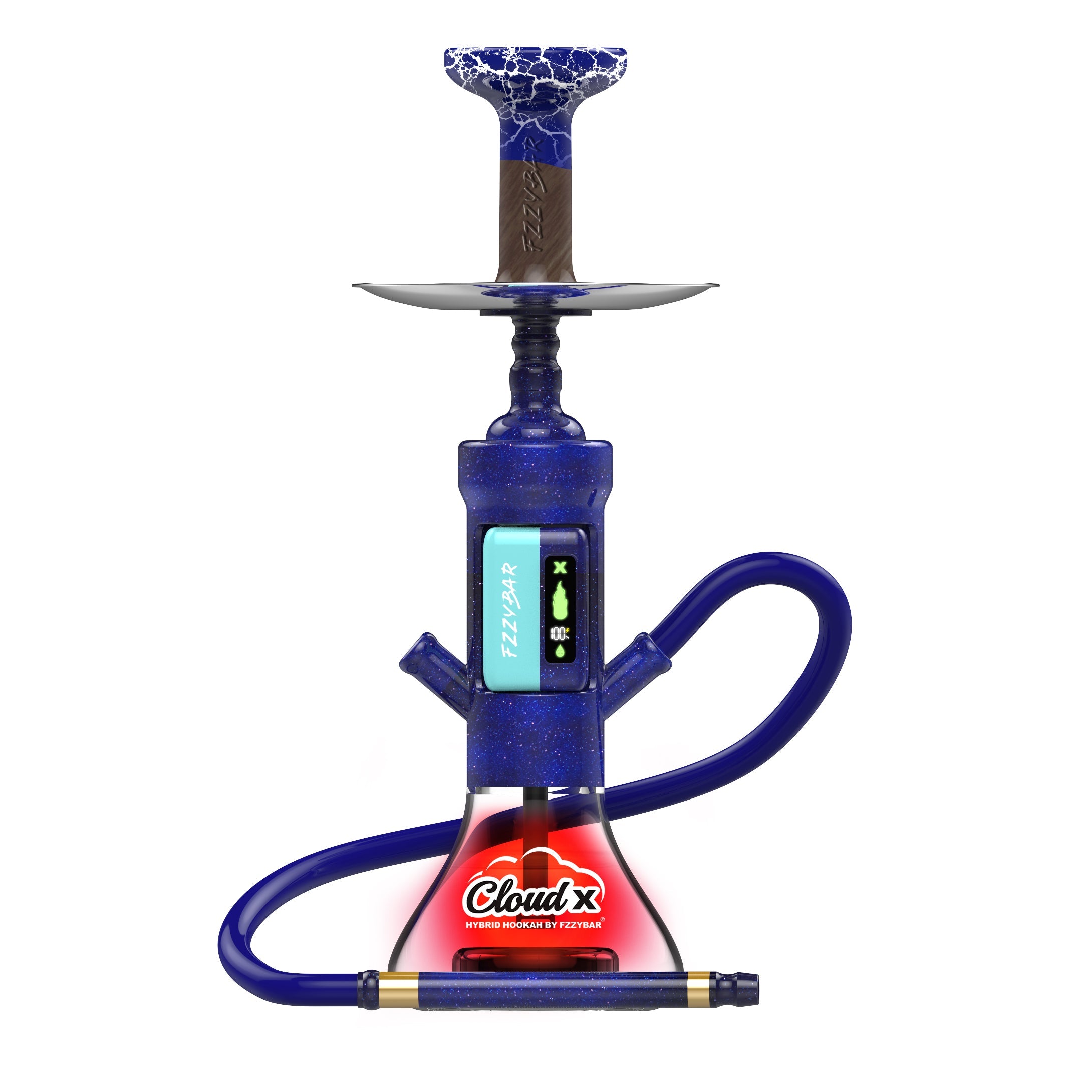 Cloud X Hybrid Hookah by FZZYBAR | Portable & Innovative Design