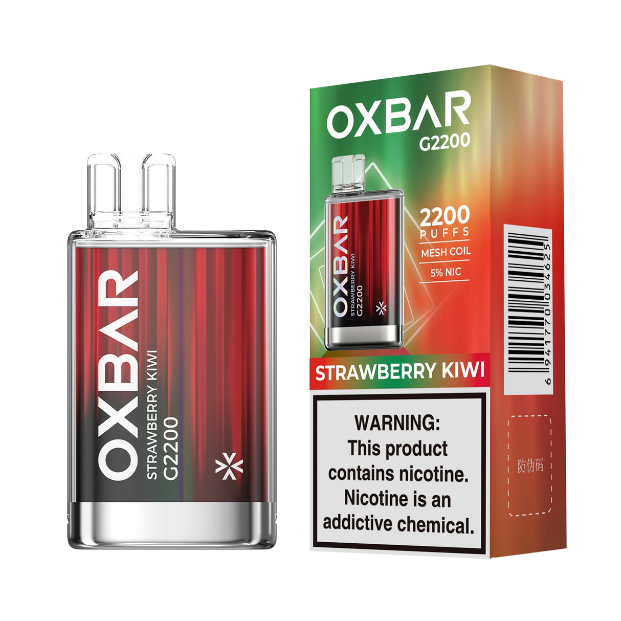 OXBAR G2200 Disposable Device – 2200 Puffs x 10 PCs