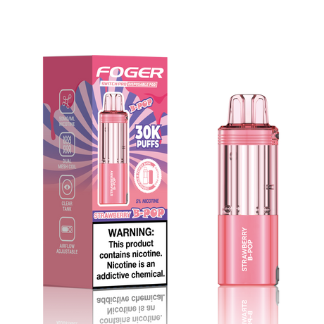 Made in USA | FOGER Switch Pro 30K Disposable Device POD - 30,000 Puff