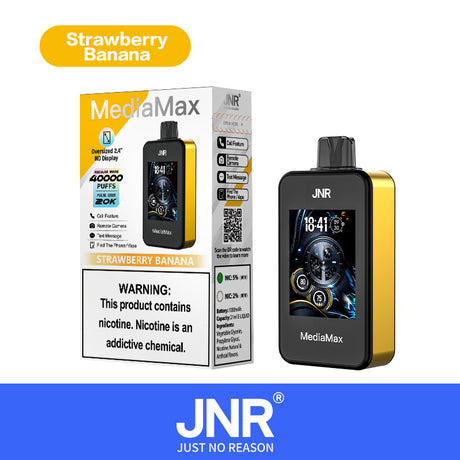 JNR "Media Max" 40000 Disposable Device - 40000 Puffs