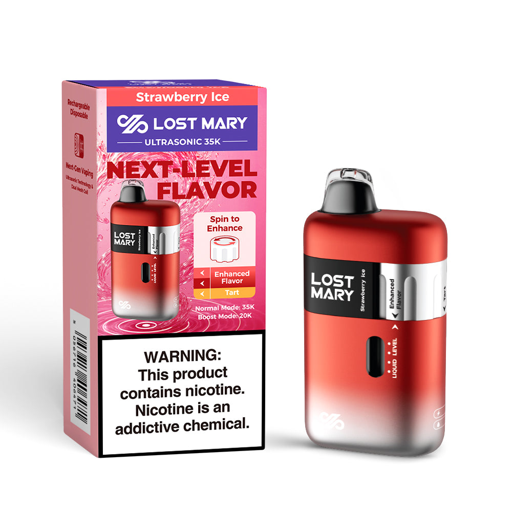 35K How To Use Lost Mary Ultrasonic 35K Disposable Vape