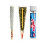 Ice Kream x Zaza "Exotics" Powered Donuts THC-A 2.5g Pre Rolls - Single