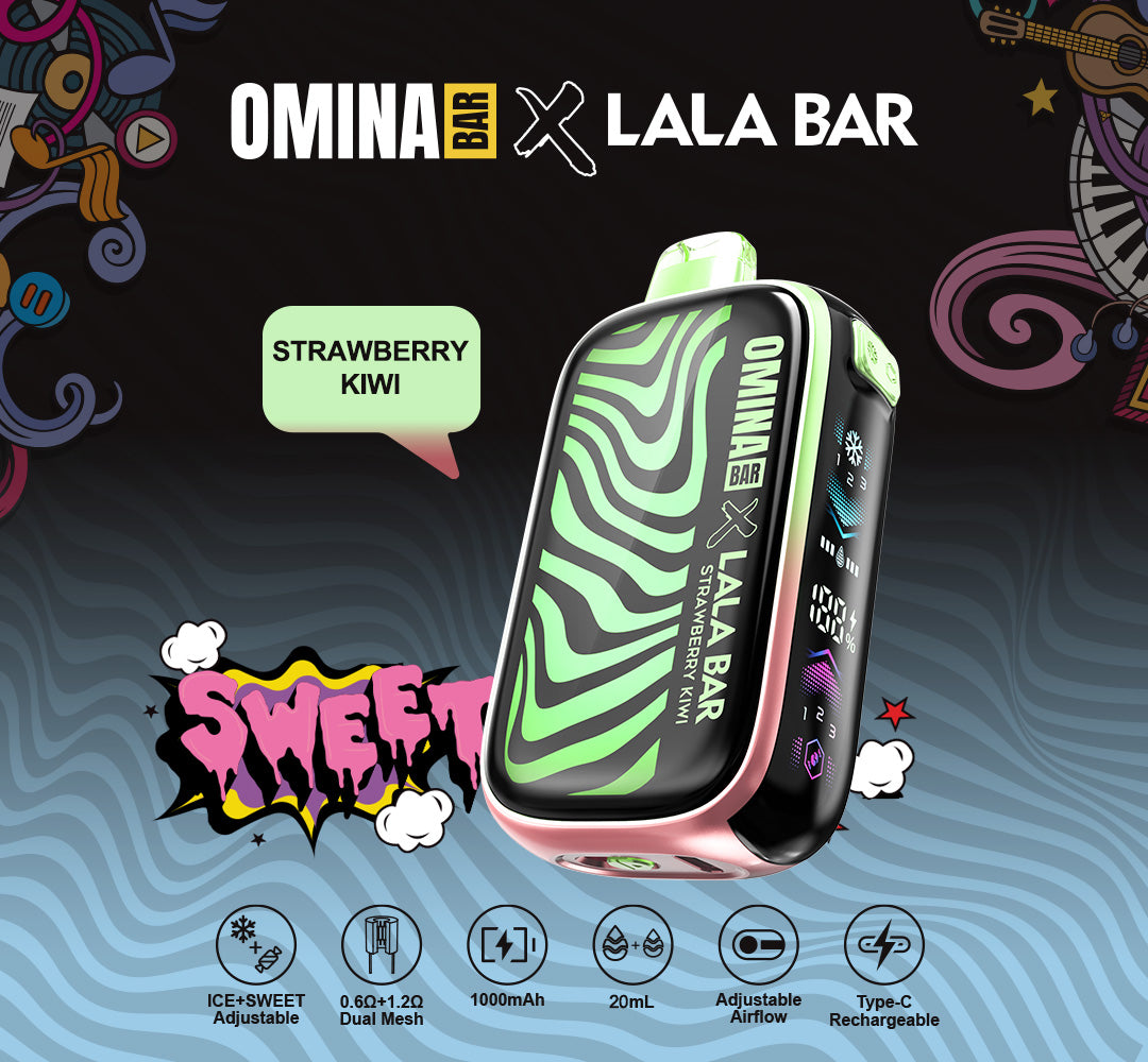 OMINA BAR x LALA BAR 40K Puff Disposable Device - 40000 Puffs