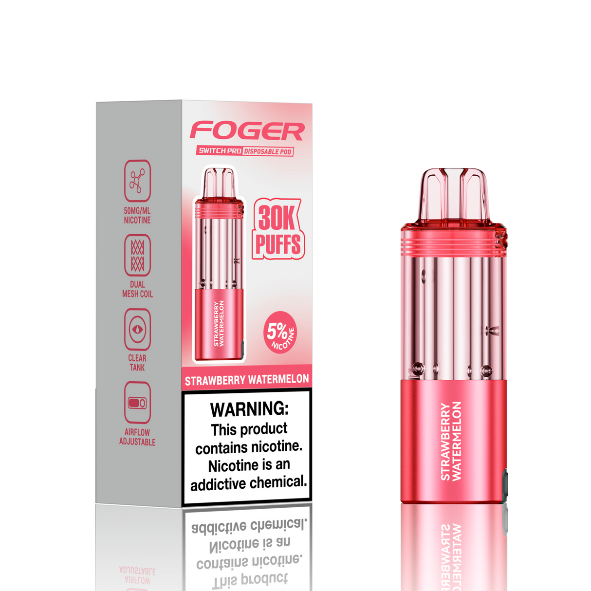 FOGER Switch Pro 30K Disposable Device POD - 30,000 Puff