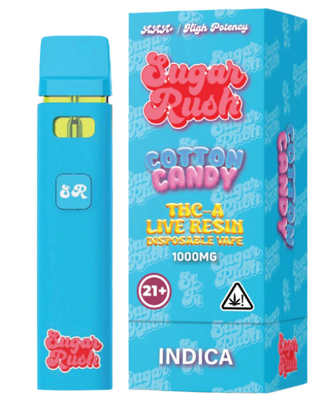Sugar Rush THC-A Live Resin 1g Disposable
