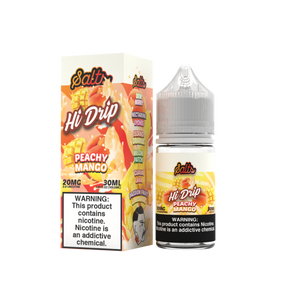 Peachy Mango by Hi-Drip 20 mg Salts Series 30ml With Packaging