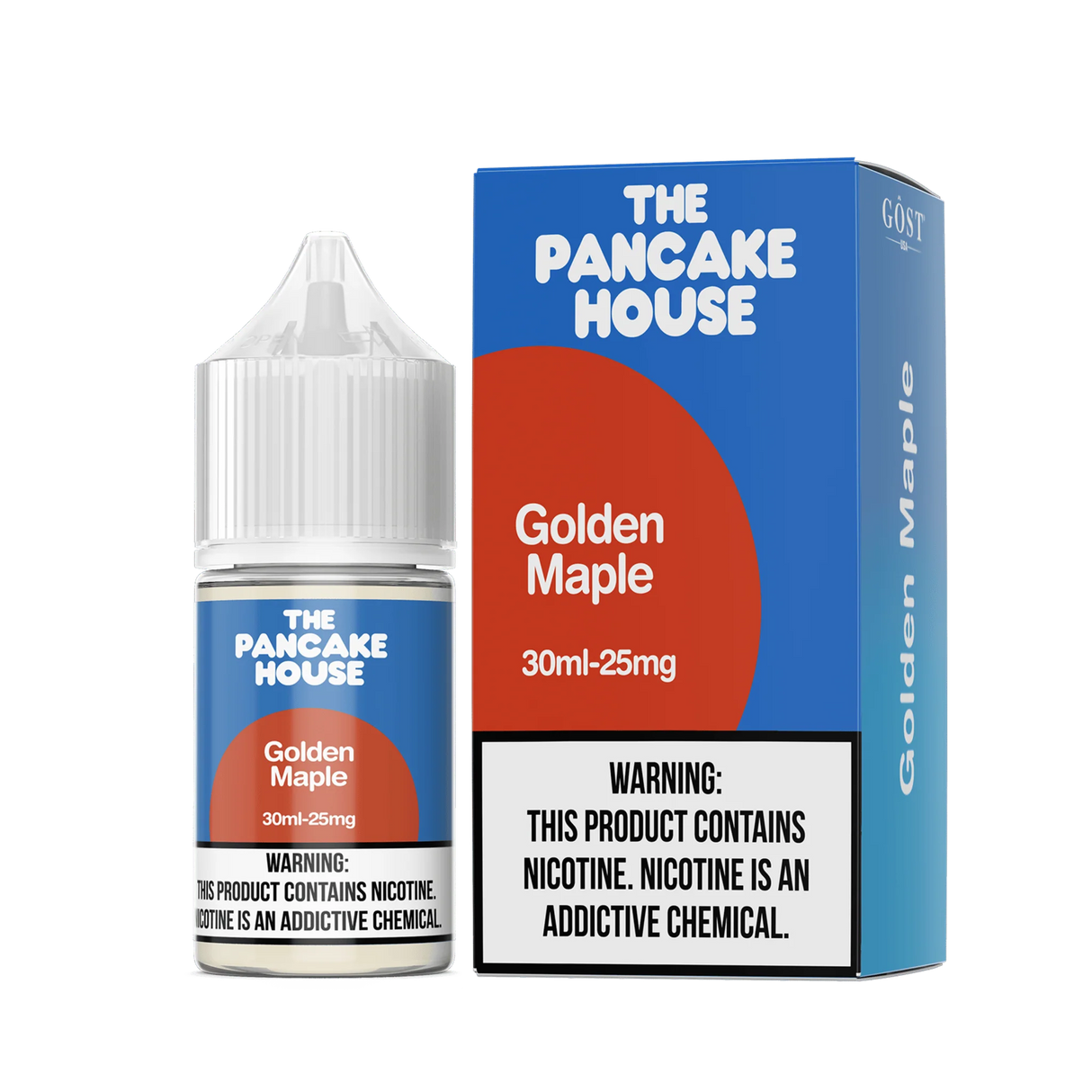 THE PANCAKE HOUSE Salt Golden Maple 30ML Nicotine Salt – Pancake Maple Syrup Vape Juice