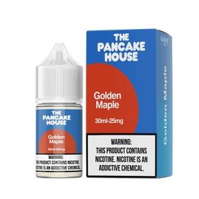 THE PANCAKE HOUSE Salt Golden Maple 30ML Nicotine Salt – Pancake Maple Syrup Vape Juice