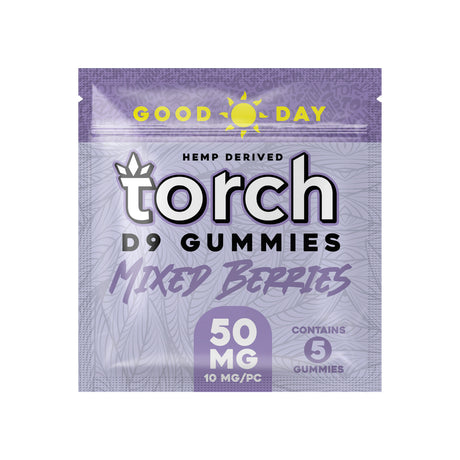 TORCH Good Day D9 Gummies 50MG - 5 Count