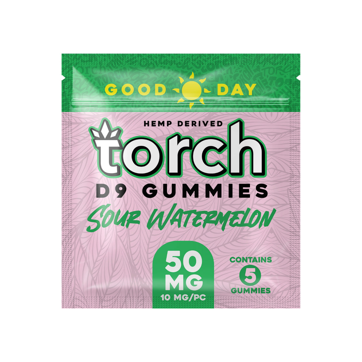 TORCH Good Day D9 Gummies 50MG - 5 Count