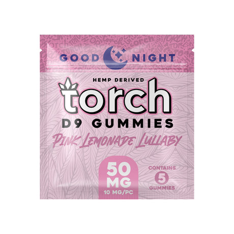 TORCH Good Night D9 Gummies 50MG - 5 Count