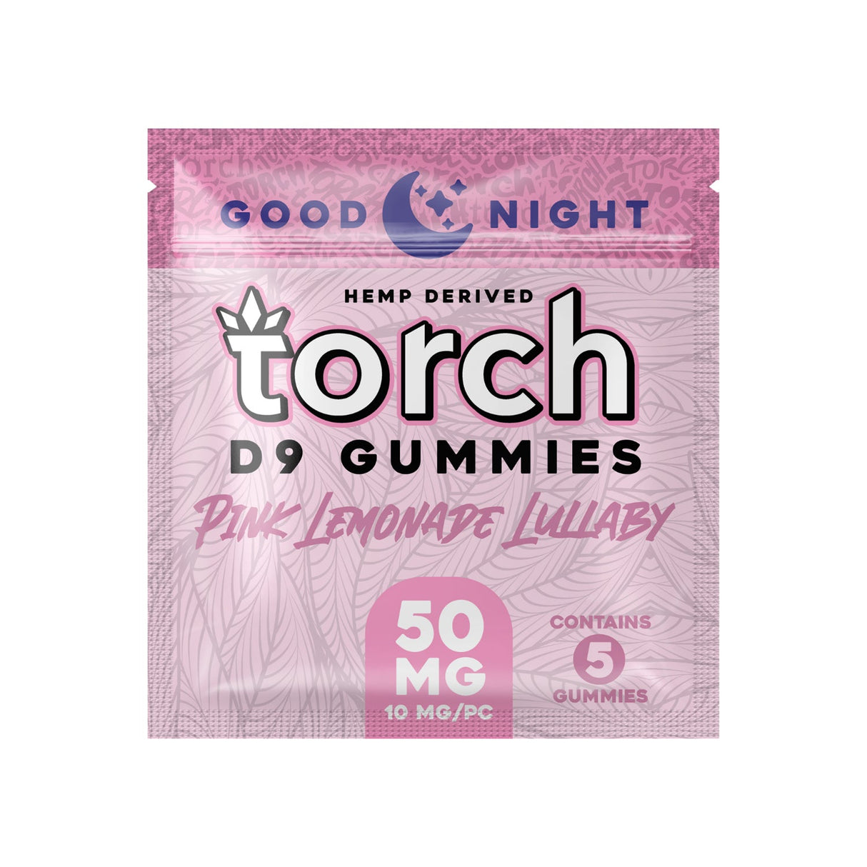 TORCH Good Night D9 Gummies 50MG - 5 Count