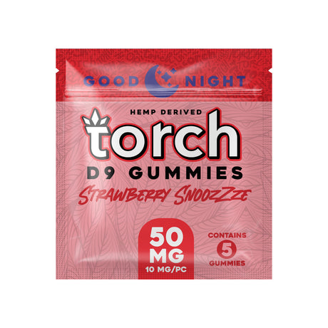 TORCH Good Night D9 Gummies 50MG - 5 Count