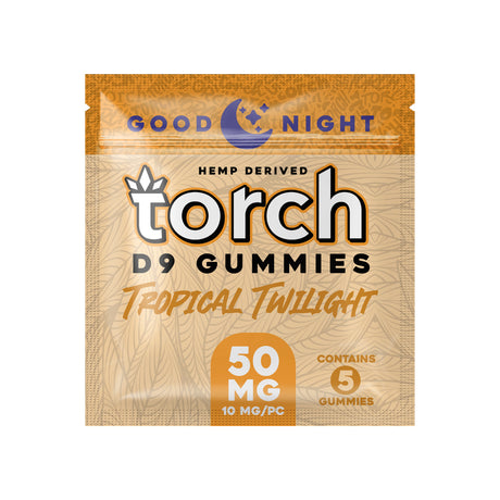 TORCH Good Night D9 Gummies 50MG - 5 Count