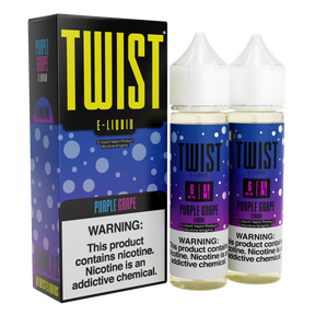 TWIST E-Liquid Purple Grape – 120mL e-liquid featuring grape and mixed berry flavor.