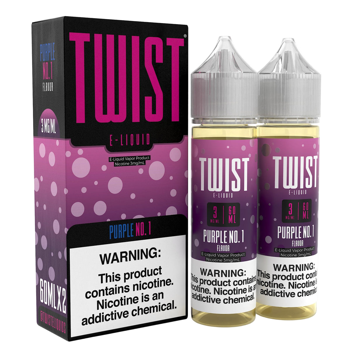 TWIST E-Liquid Purple No.1 – Berry Medley Lemonade 120ML Twin Pack
