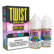 TWIST Nicotine Salt Pink Punch 0° – 60mL e-liquid featuring a tangy pink lemonade and menthol blend with a smooth nicotine salt formula.