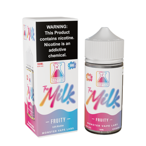 The Milk – Fruity E-Liquid – 100ML Bottle with Crunchy Fruity Cereal & Creamy Milk Flavor
