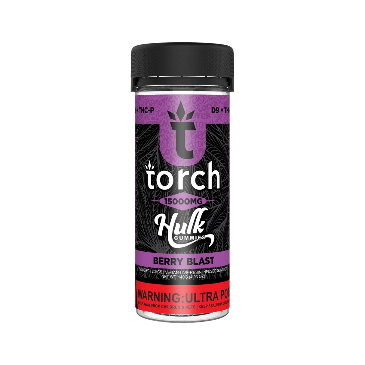 Torch Hulk Gummies 15,000mg - 20 Count