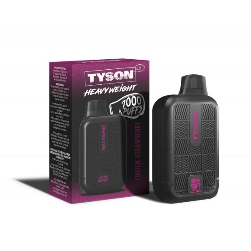 Tyson 2.0 Heavy Weight Rechargeable Disposable – 7000 Puffs